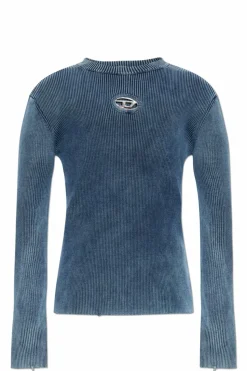 Diesel BLUE Long-sleeve T-shirt K-DARIN-D