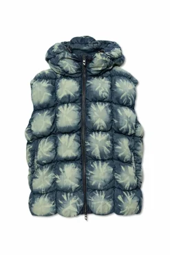 Diesel BLUE Padded vest ‘W-THYS’