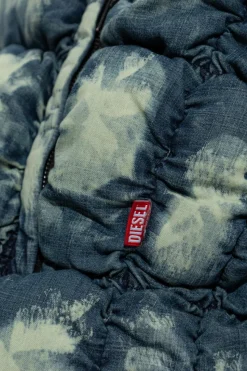 Diesel BLUE Padded vest ‘W-THYS’