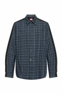 Diesel BLUE Shirt S-SIMPLY-CHECK