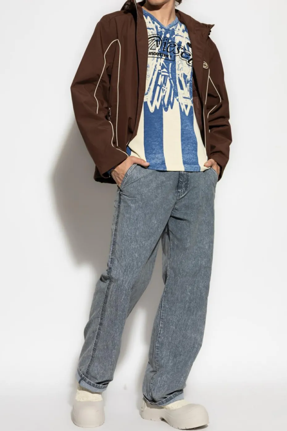 Diesel BLUE Sweater `K-OLIBA-V`