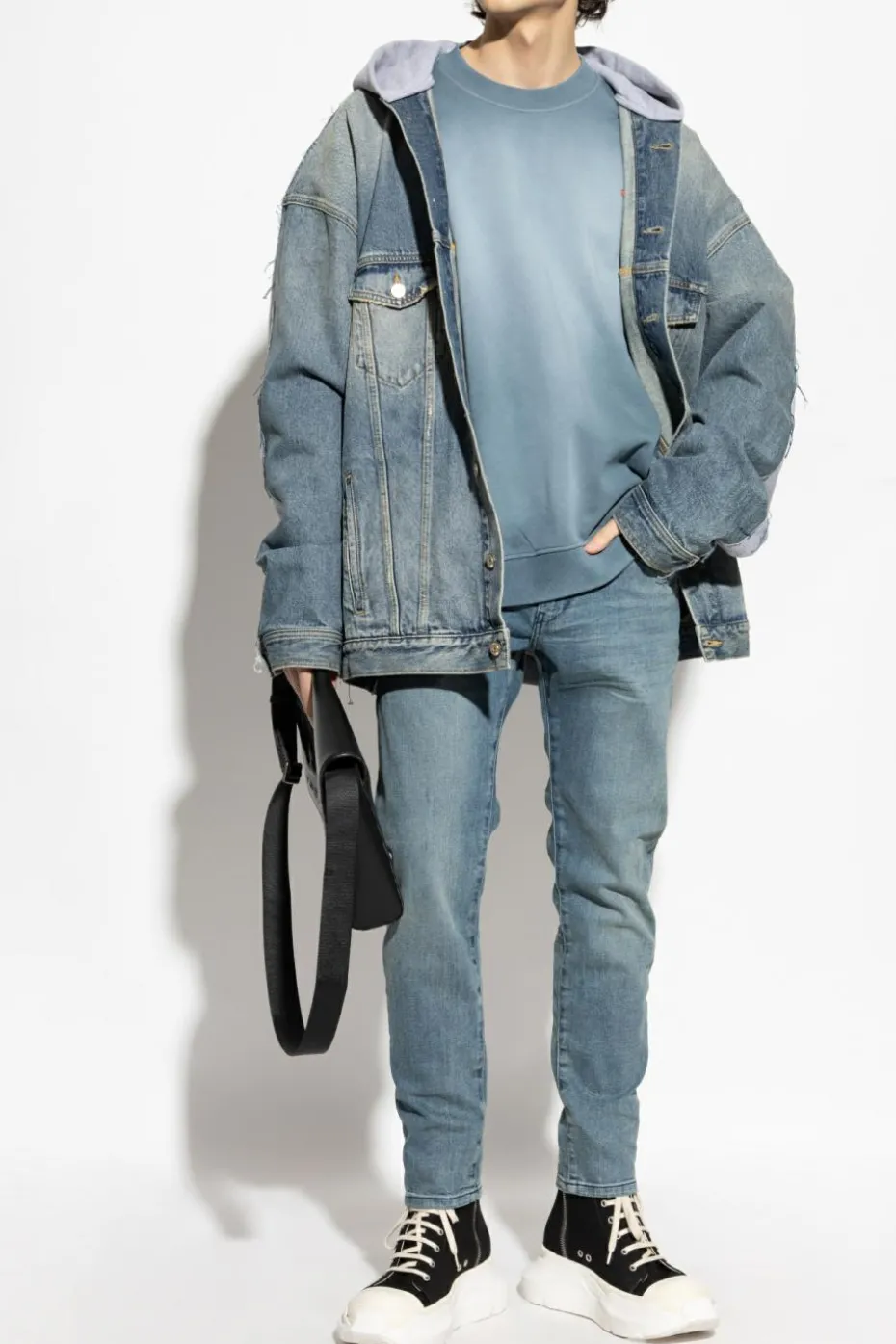 Diesel BLUE Sweatshirt S-BOXT-R4