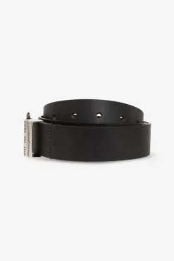 Diesel BROWN ‘B-GUARANTEE-A’ leather belt