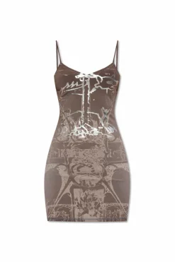 Diesel BROWN Dress `D-LONGY`
