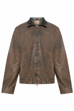 Diesel BROWN Jacket D-ROHE-S
