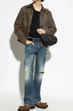 Diesel BROWN Jacket D-ROHE-S