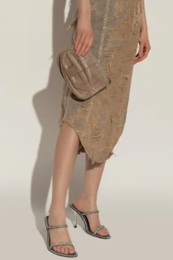 Diesel BROWN Shoulder bag 1DR 2.0 1DR TWIN