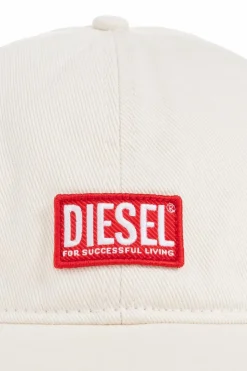 Diesel cream Baseball cap 
