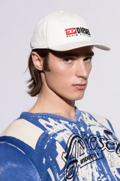 Diesel cream Baseball cap "CORRY-DIV-WASH"