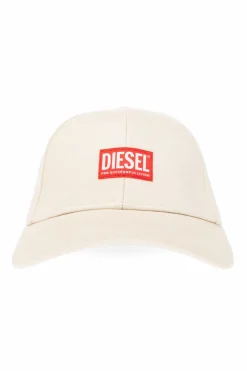 Diesel cream ‘CORRY-JACQ-WASH’ baseball cap