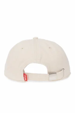 Diesel cream ‘C-PLAK’ baseball cap
