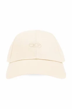 Diesel cream ‘C-RUN-WASH’ baseball cap