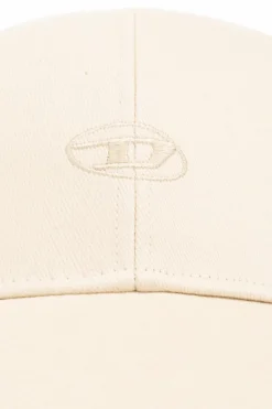 Diesel cream ‘C-RUN-WASH’ baseball cap