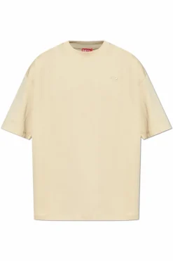 Diesel cream T-shirt "T-BOGGY-T3"