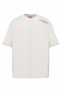 Diesel cream T-shirt `T-BOGGY-T5`