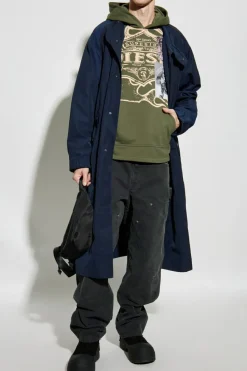 Diesel GREEN Hoodie S-BAXT-HOOD-R1