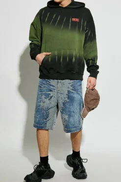 Diesel GREEN Hoodie S-BOXT-HOOD-R2