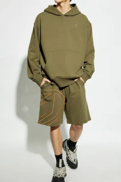 Diesel GREEN Shorts P-CROW-MEGOVAL