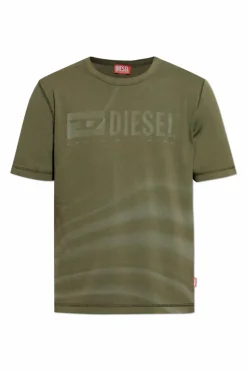 Diesel GREEN T-shirt T-ADJUST-R13