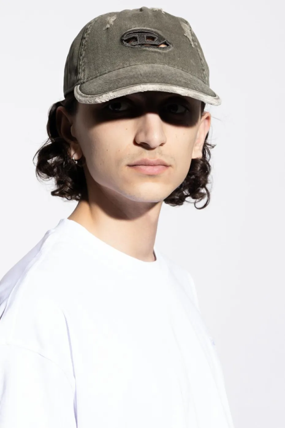 Diesel GREY Baseball cap