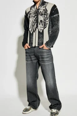 Diesel GREY Cardigan `K-OLIBA-JKT`