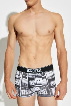 Diesel GREY "DAMIEN-D-BOX BOXER" boxers