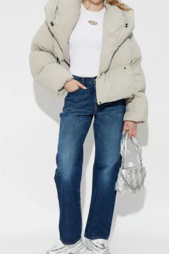 Diesel GREY Insulated jacket `W-ILEY-T1`