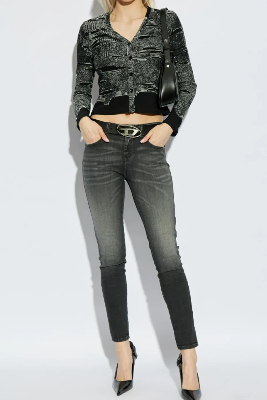 Diesel GREY Jeans 2017 SLANDY L.32