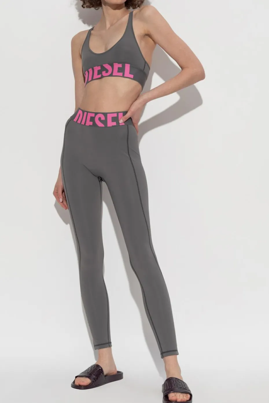 Diesel GREY Logo leggings