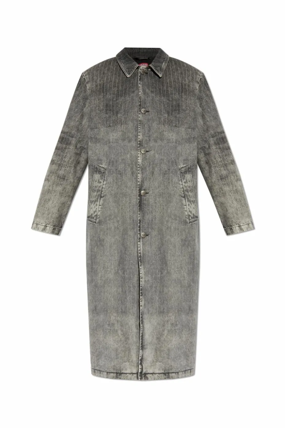 Diesel GREY Padded coat D-JACK-S1