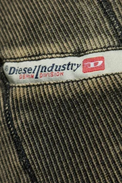 Diesel GREY Ribbed top T-HANS