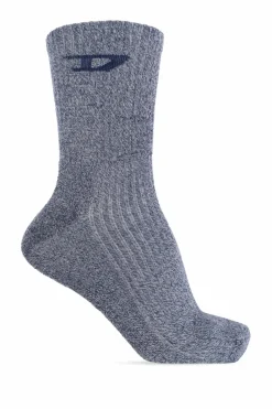 Diesel GREY Socks 'SKM-D-TENNIS-CREW'