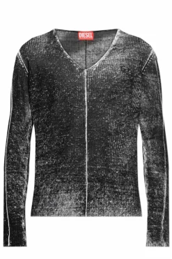 Diesel GREY Sweater `K-ROBBEL`
