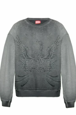 Diesel GREY Sweatshirt ` S-ARON`