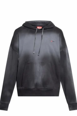Diesel GREY Sweatshirt S-ROB-HOOD-R2