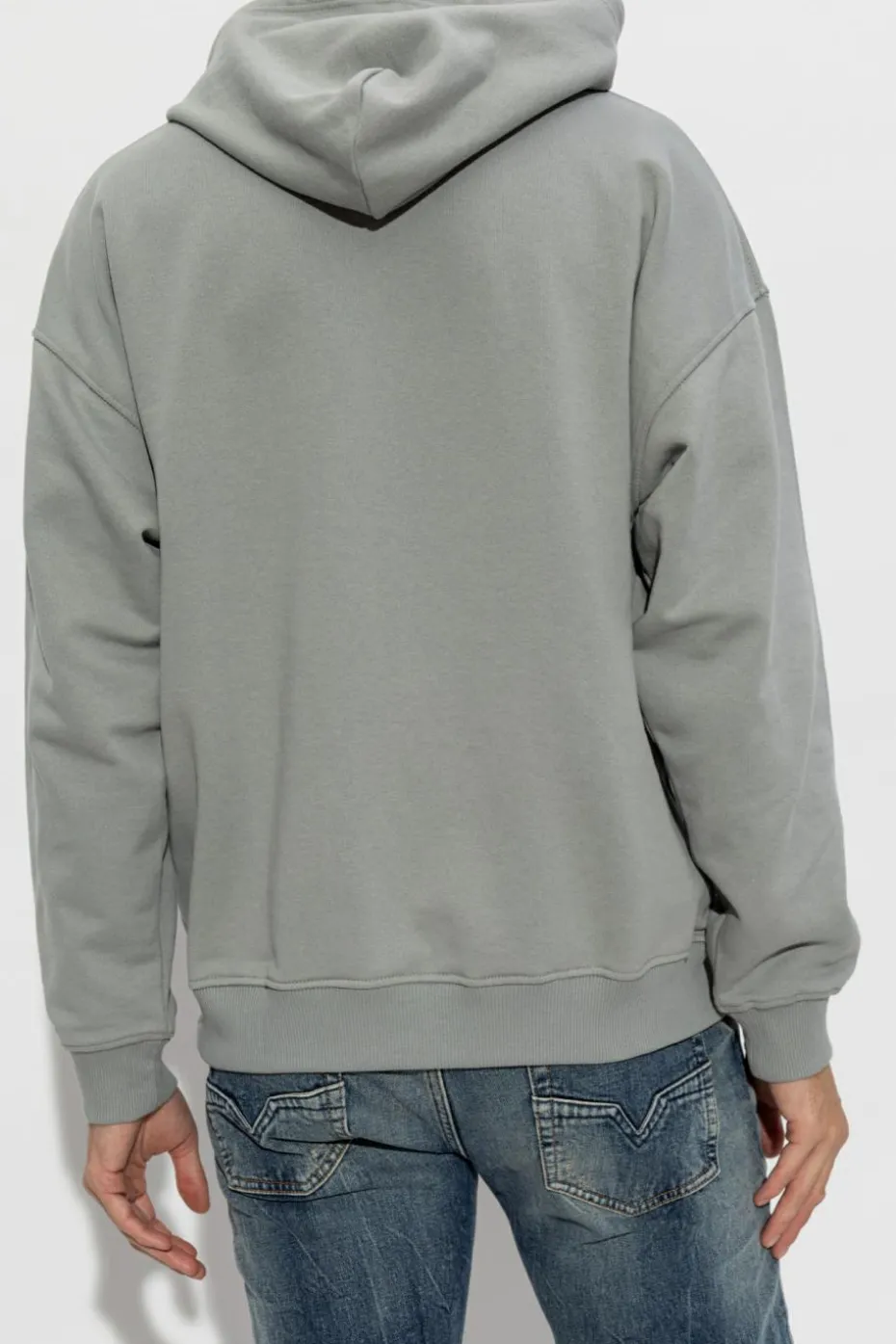Diesel GREY Sweatshirt S-UMMER-BIGOVAL