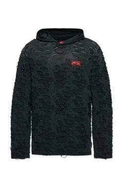 Diesel GREY Sweatshirt T-CRANE-LS-HOOD