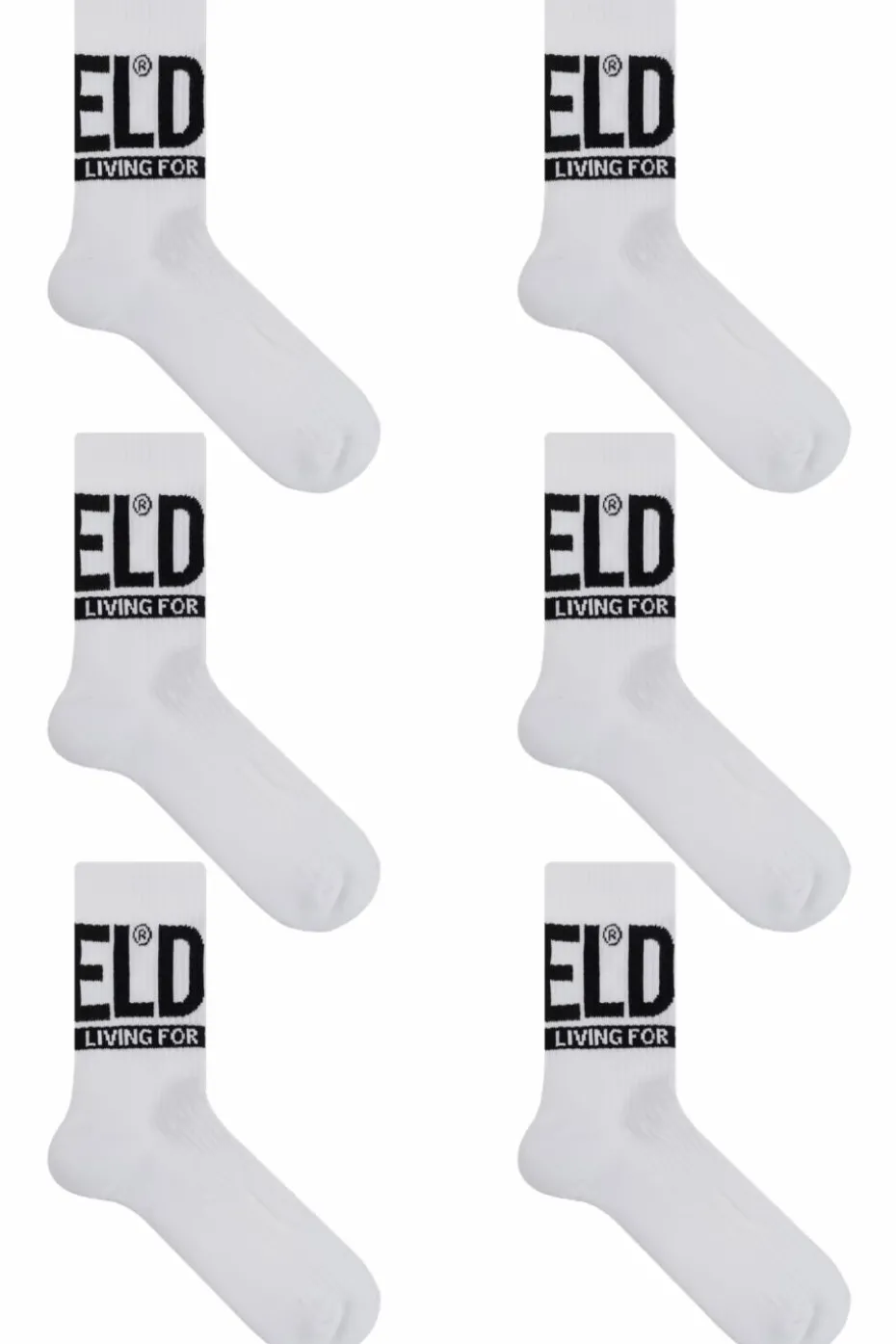 Diesel GREY Three-pack socks SKM-RAY-3PACK-CUSHIONED