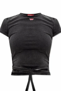 Diesel GREY Top 'T-BUNNY-TAIL-R1'