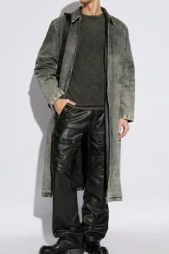 Diesel GREY T-shirt 'T-ADJIND'