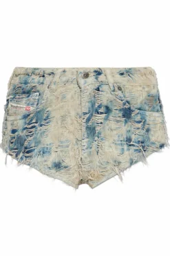 Diesel light blue "DE-JIZZ-FSH1" denim shorts