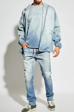 Diesel light blue Denim jacket `D-WYNNY JOGG`