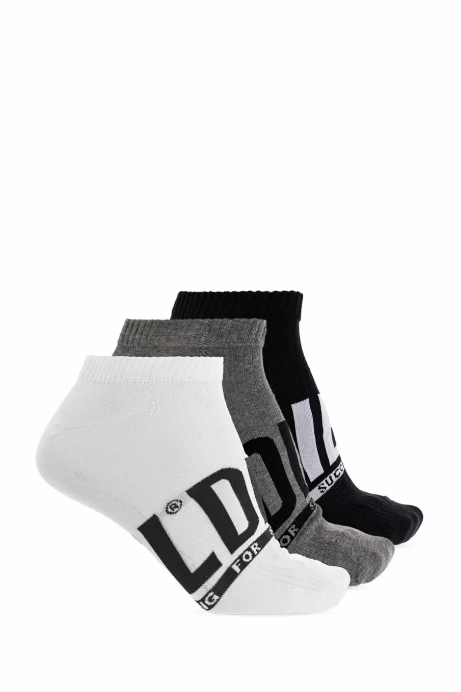 Diesel MULTICOLOUR 3-pack of socks