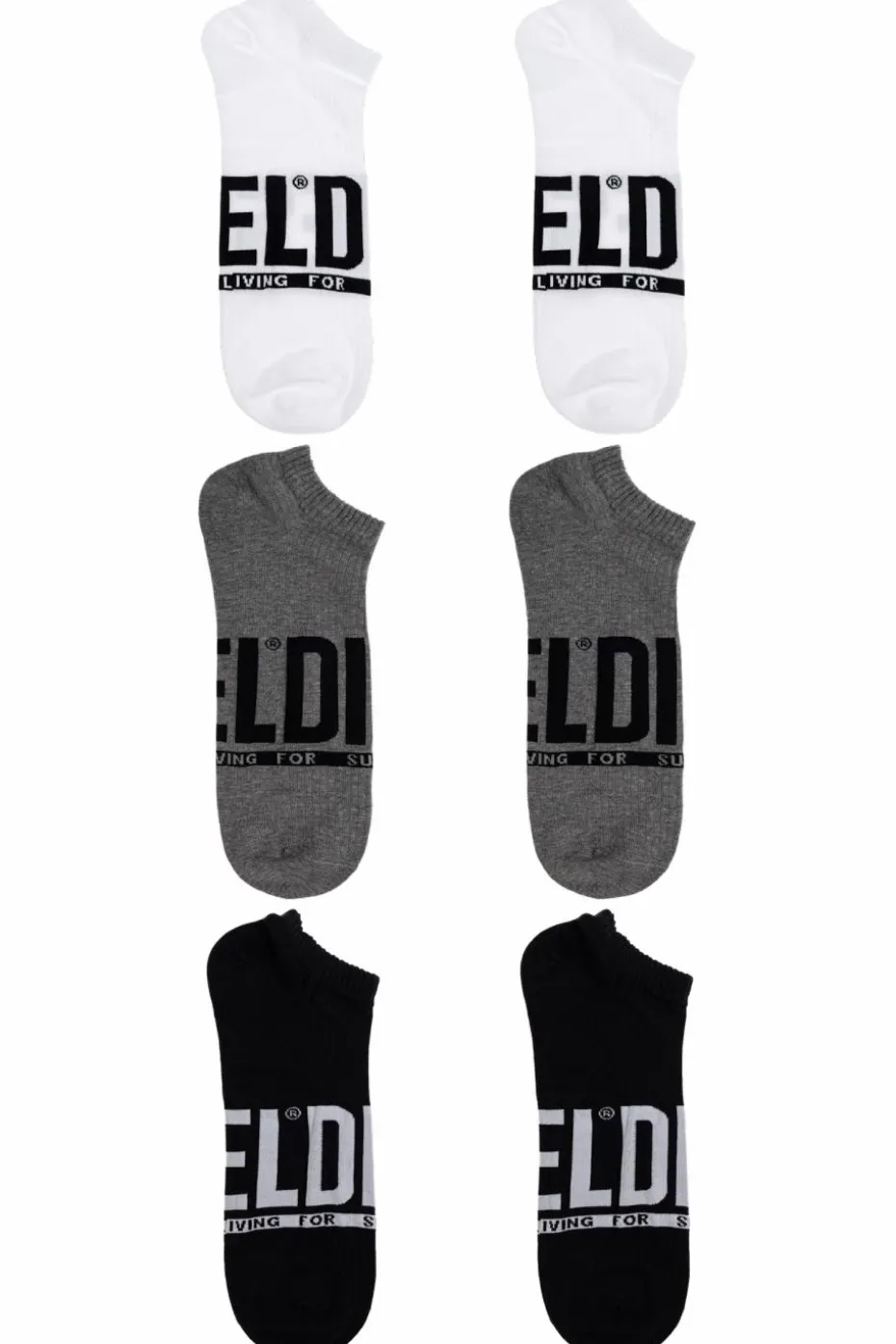 Diesel MULTICOLOUR 3-pack of socks