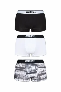 Diesel MULTICOLOUR 3-pack of boxer briefs `DAMIEN-D-BOX-3PACK`
