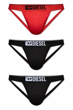 Diesel MULTICOLOUR Three-pack jockstraps UMBR-JOCKYTHREEPACK