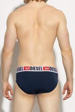 Diesel MULTICOLOUR Three-pack of briefs 