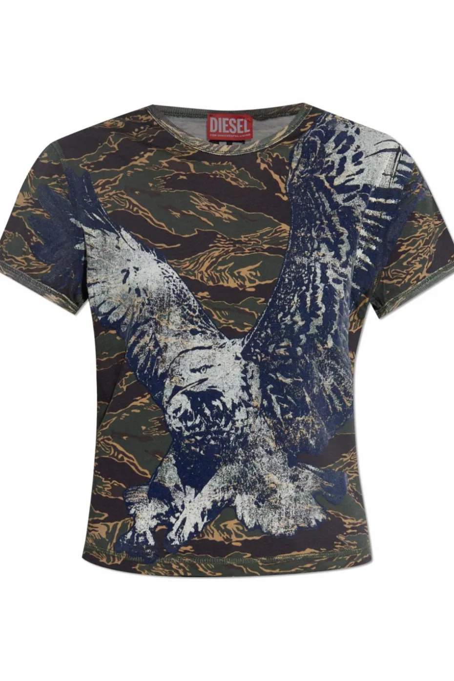 Diesel MULTICOLOUR T-shirt `T-UNCUTIE-LONG-R1`