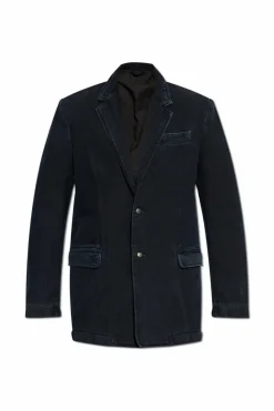 Diesel NAVY BLUE Denim jacket D-REGER-D