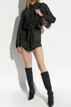 Diesel NAVY BLUE Dress `DE-SUSAN-S`